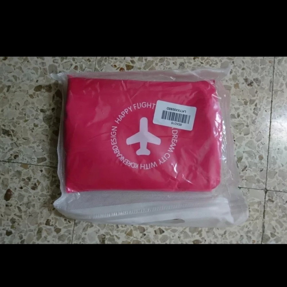 Pink and gray travel weekend duffel hockey gym carryon hospital bag - Picture 2 of 6